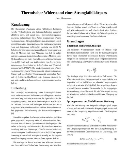 Erste Seite einer Arbeit, gesetzt in der Vorlage AAAI
